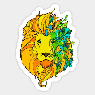 King Of The Jungle Sticker